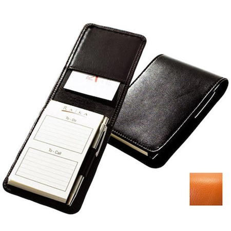 RAIKA Note Case with Pen Orange RO 125 ORANGE